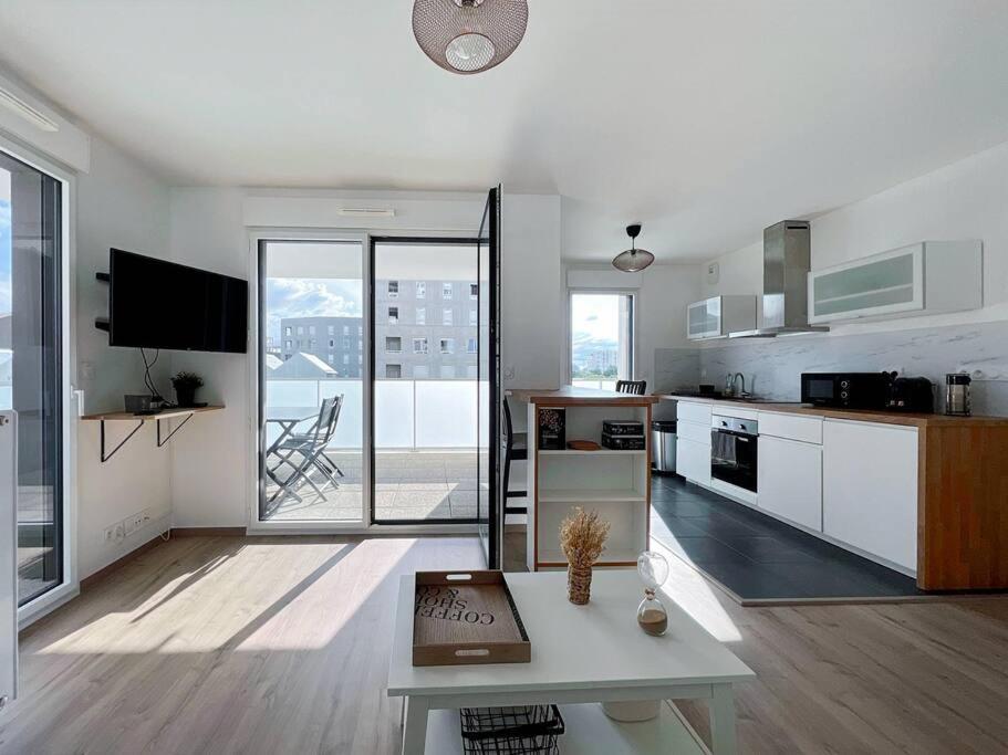 Perle De Baud - Centre - Luxueux - Fitness Apartment Rennes Ngoại thất bức ảnh