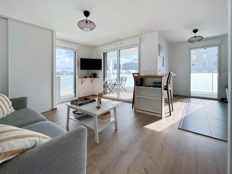Perle De Baud - Centre - Luxueux - Fitness Apartment Rennes Ngoại thất bức ảnh